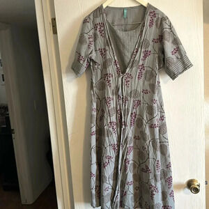 Fanasya mock wrap dress. EUC
